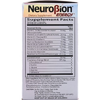 Foto 3 | Venta Internacional - Suplemento Neurobion Energy 60 Cápsulas - Vitamina B1 B2 B6 B12