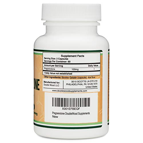 Foto 3 pulgar | Venta Internacional - Cápsulas de Pregnenolona Double Wood Supplements