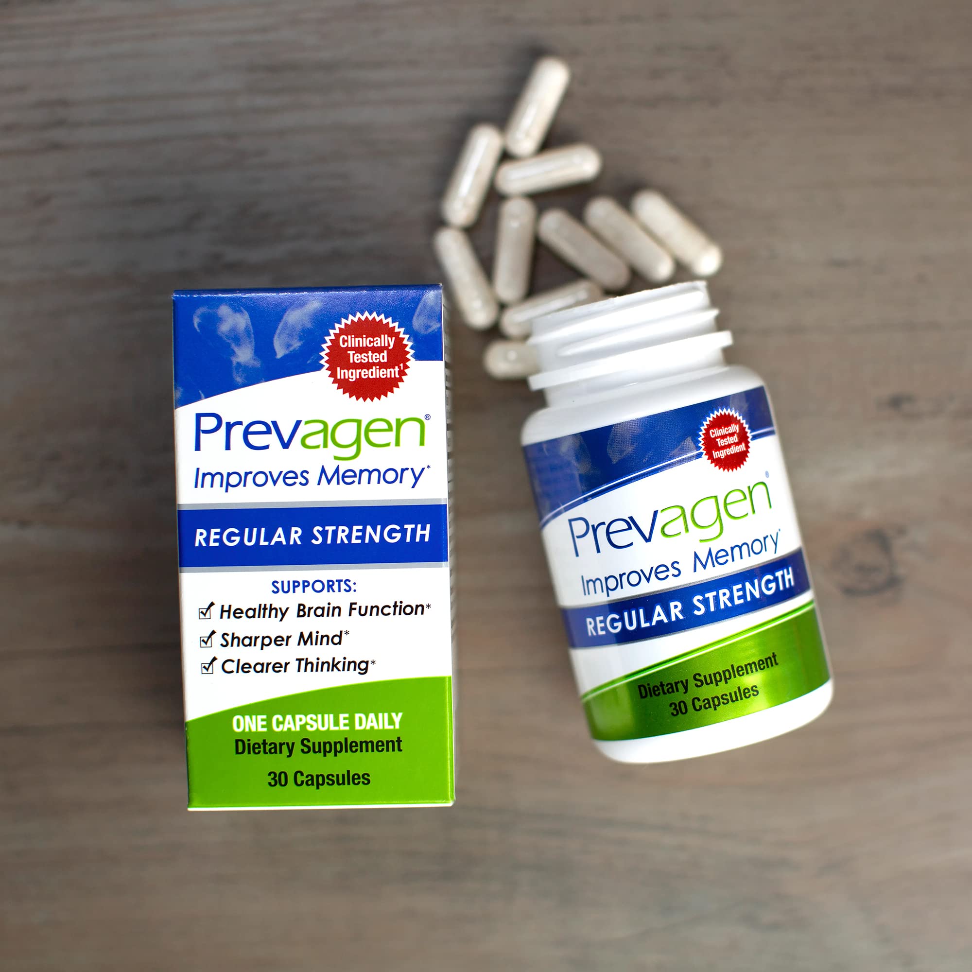 Foto 6 pulgar | Venta Internacional - Suplemento Cerebral Prevagen Regular Strength 10 mg 30 Cápsulas