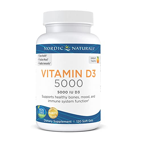 Foto 2 pulgar | Venta Internacional - Suplemento Nordic Naturals Vitamina D3 5000 120 Cápsulas Blandas