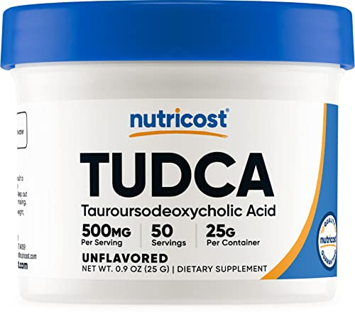 Foto 2 pulgar | Venta Internacional - Suplemento Nutricost Tudca en Polvo 25 g sin Gluten