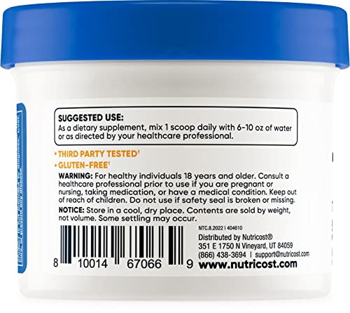 Foto 3 | Venta Internacional - Suplemento Nutricost Tudca en Polvo 25 g sin Gluten