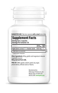 Foto 3 | Venta Internacional - Suplemento Kyolic Garlic Formula 100 Original 100 Cápsulas
