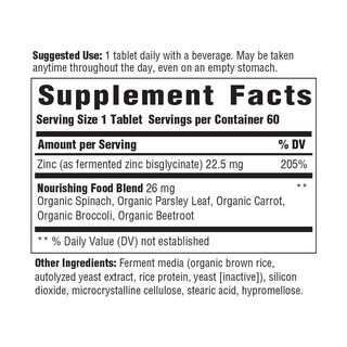 Foto 2 | Venta Internacional - Suplemento Megafood Zinc Immune Support 60 Comprimidos