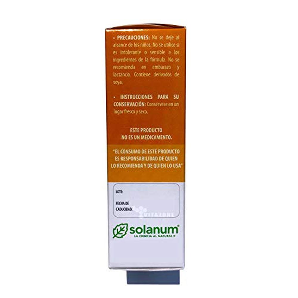Foto 4 pulgar | Solanum Suplemento Alimenticio Vitamina C 45 Cápsulas C+