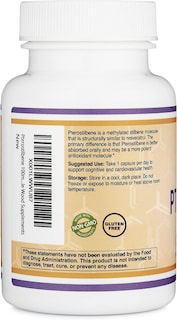 Foto 3 | Venta Internacional - Suplemento De Pterostilbeno, Cápsulas De 100 Mg, Double Wood, 60 Unidades