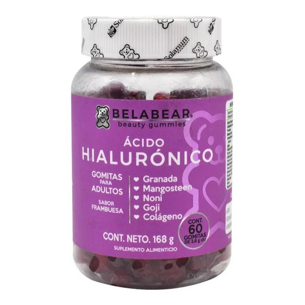 Foto 1 | Solanum Suplemento Alimenticio Belabear Ácido Hialurónico - 60 Gomitas