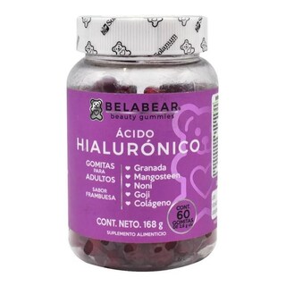 Foto 1 | Solanum Suplemento Alimenticio Belabear Ácido Hialurónico - 60 Gomitas