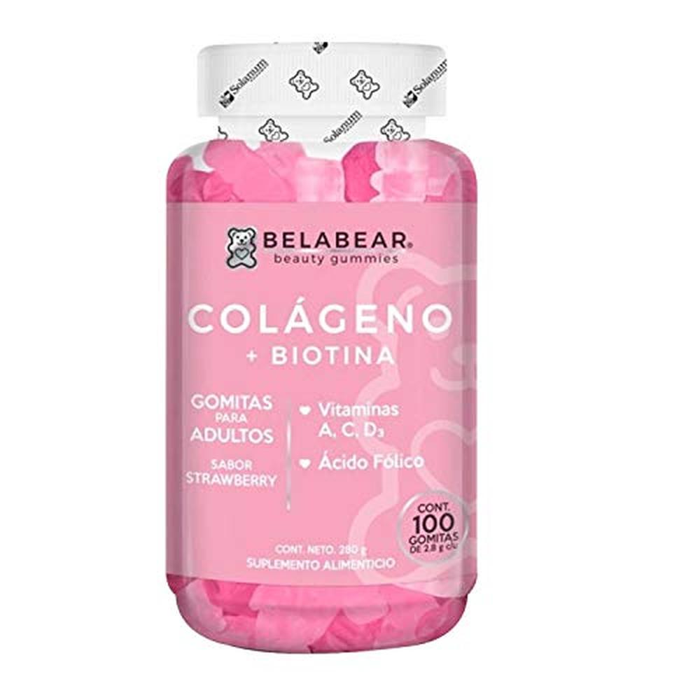 Solanum Suplemento Alimenticio Belabear Gomitas De Colageno + Biotina