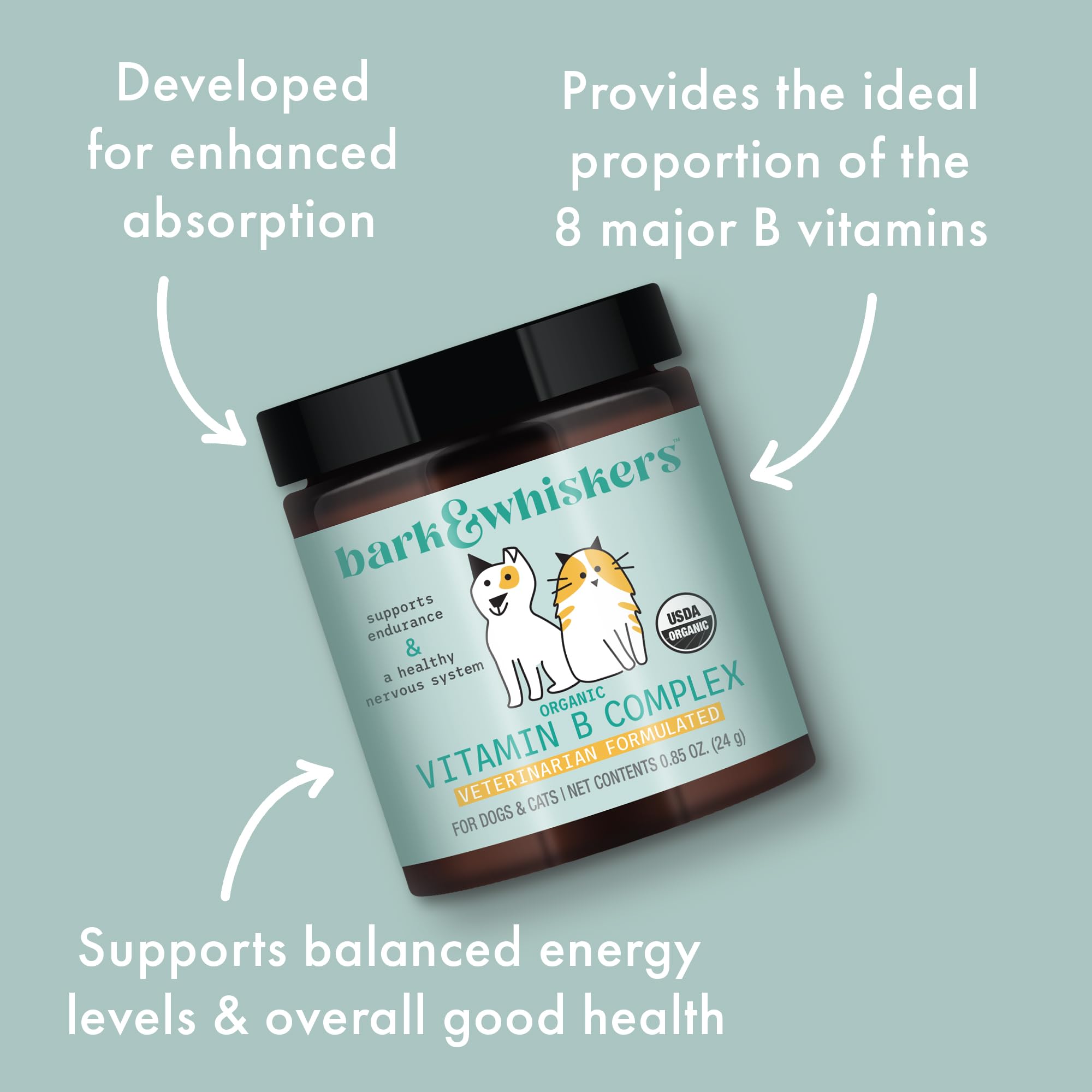Foto 6 pulgar | Venta Internacional - Suplemento Dr. Mercola Bark & Whiskers Organic Vitamin B Com