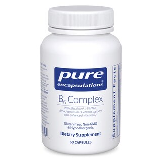 Foto 1 | Venta Internacional - Suplemento De Vitamina B6 Del Complejo Pure Encapsulations, 60 Cápsulas