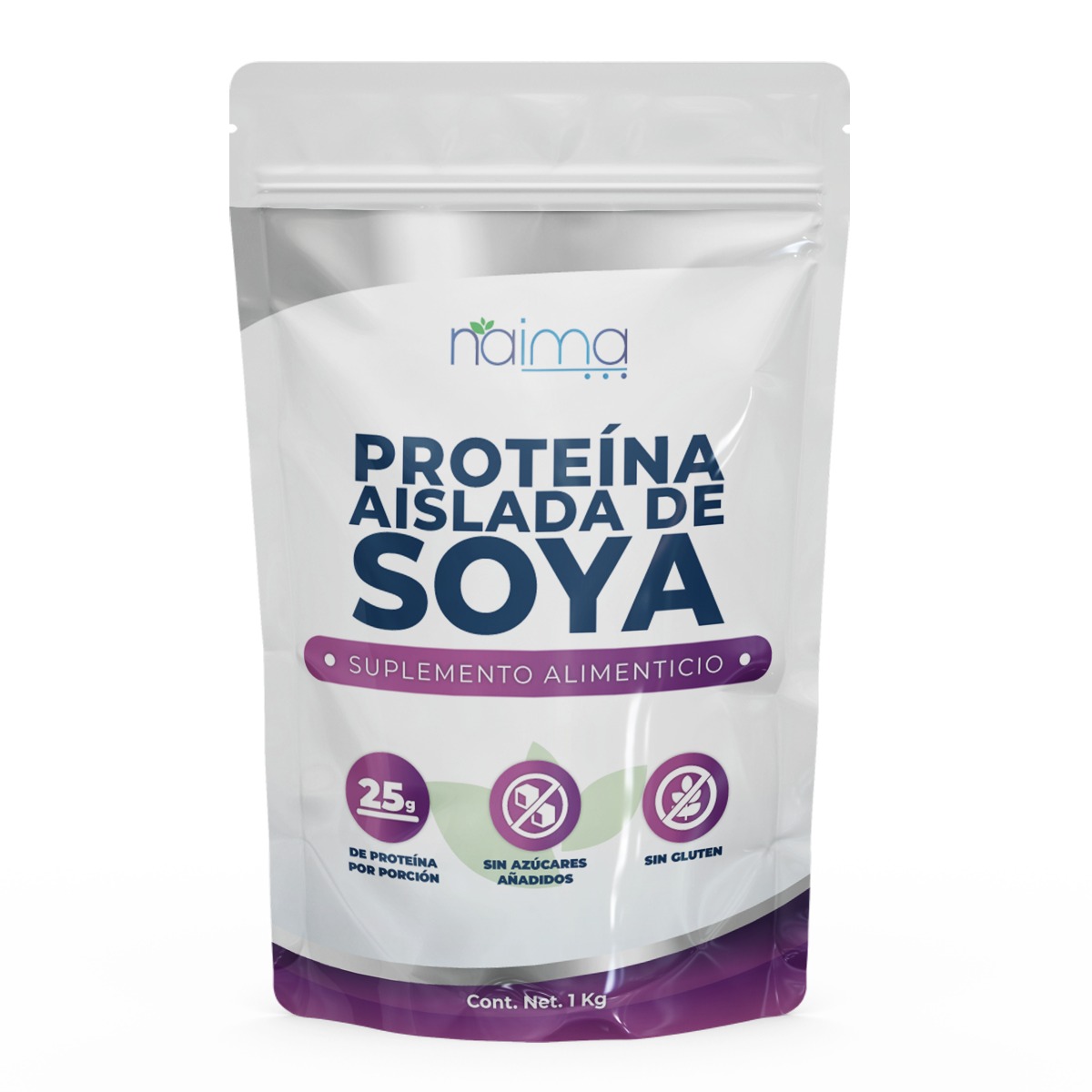 Foto 2 pulgar | Proteina Aislada De Soya 90% -1kg