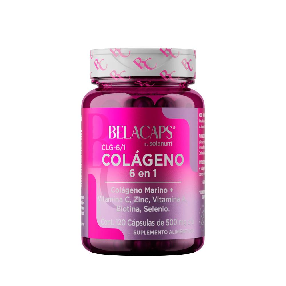 Belacaps Colágeno 6 En 1 120 Cápsulas