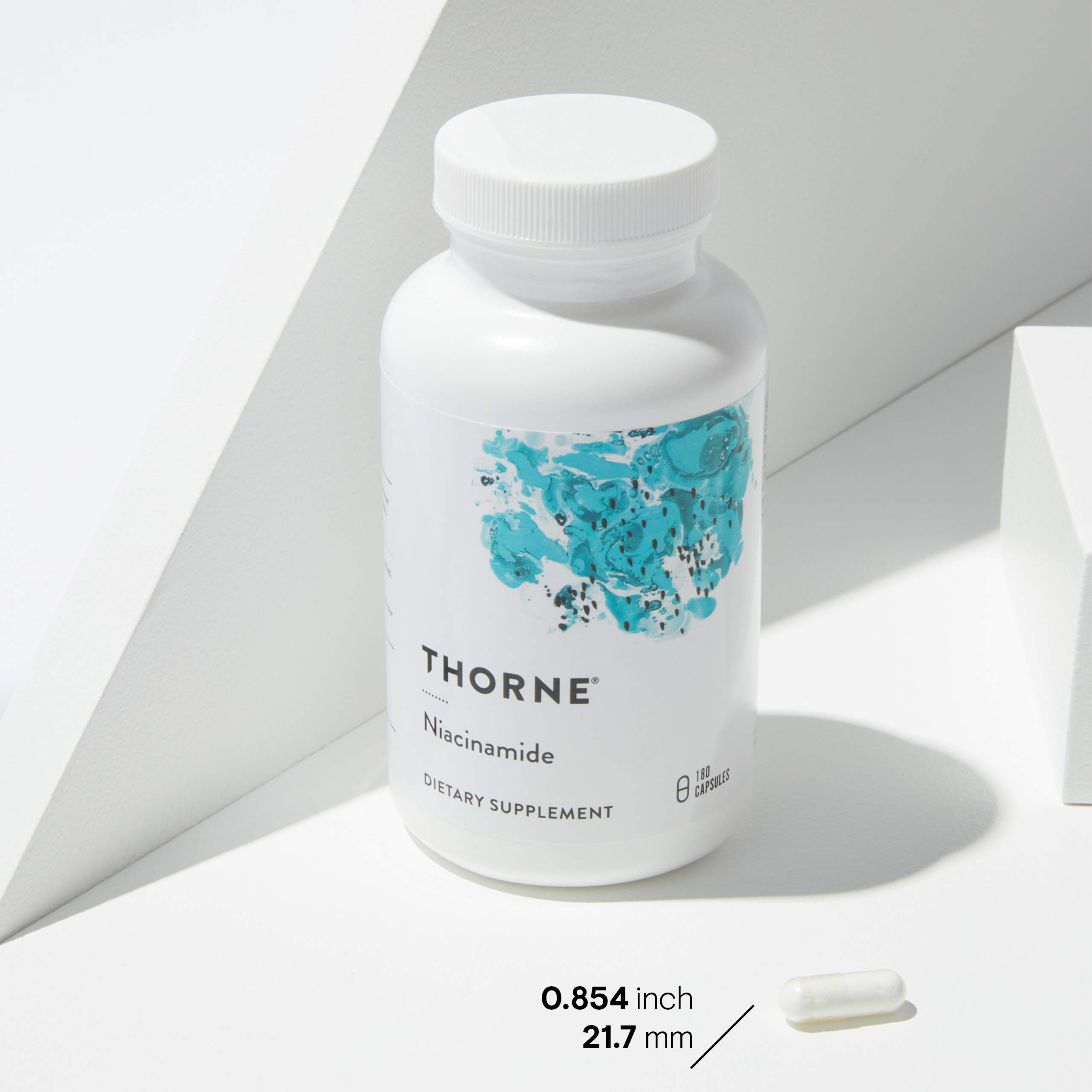 Foto 4 pulgar | Venta Internacional - Suplemento Thorne Niacinamida 500 Mg De Niacina Y Vitamina B3 180 Ca