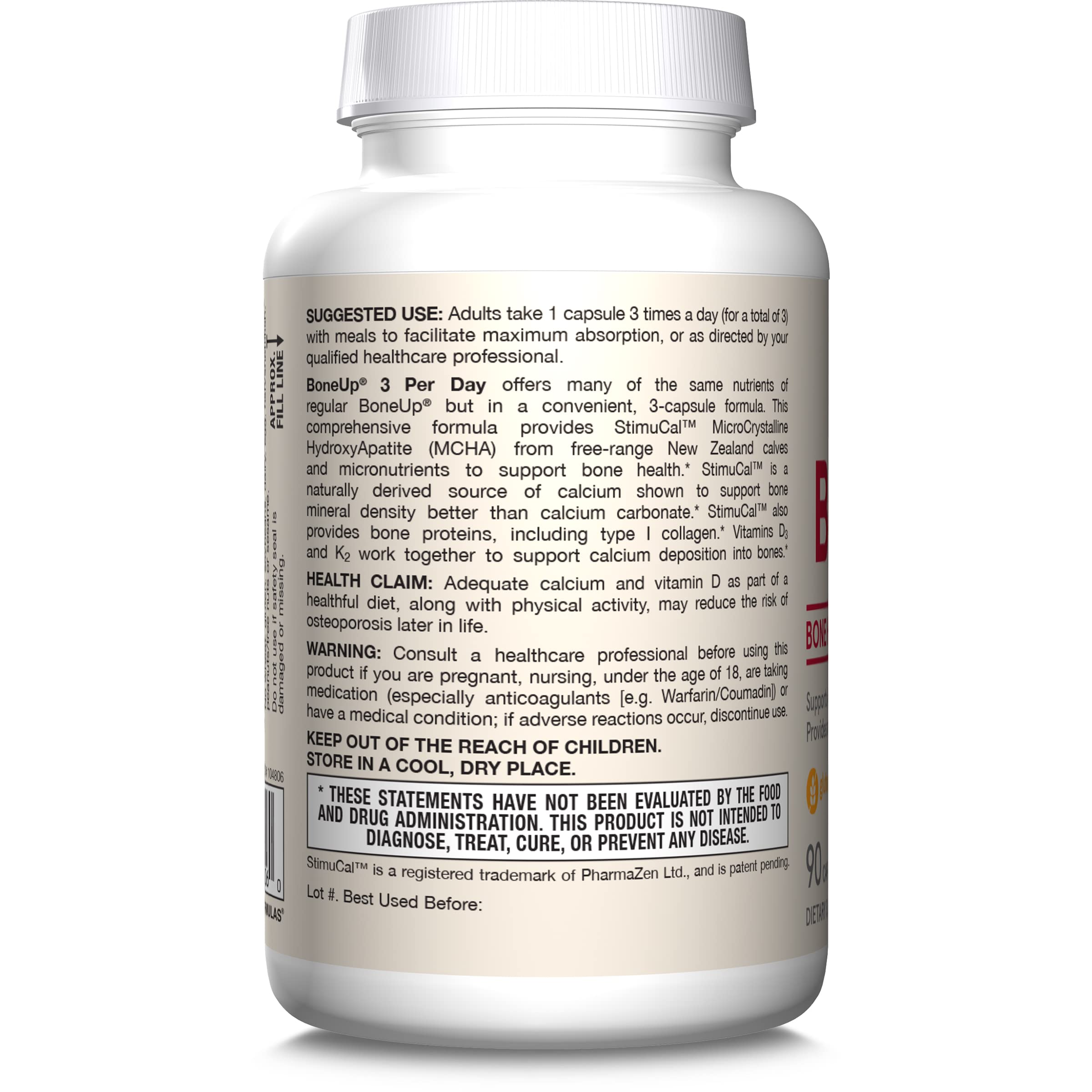Foto 8 | Venta Internacional - Suplemento Boneup De Jarrow Formulas, Tres Por Día, 90 Cápsulas