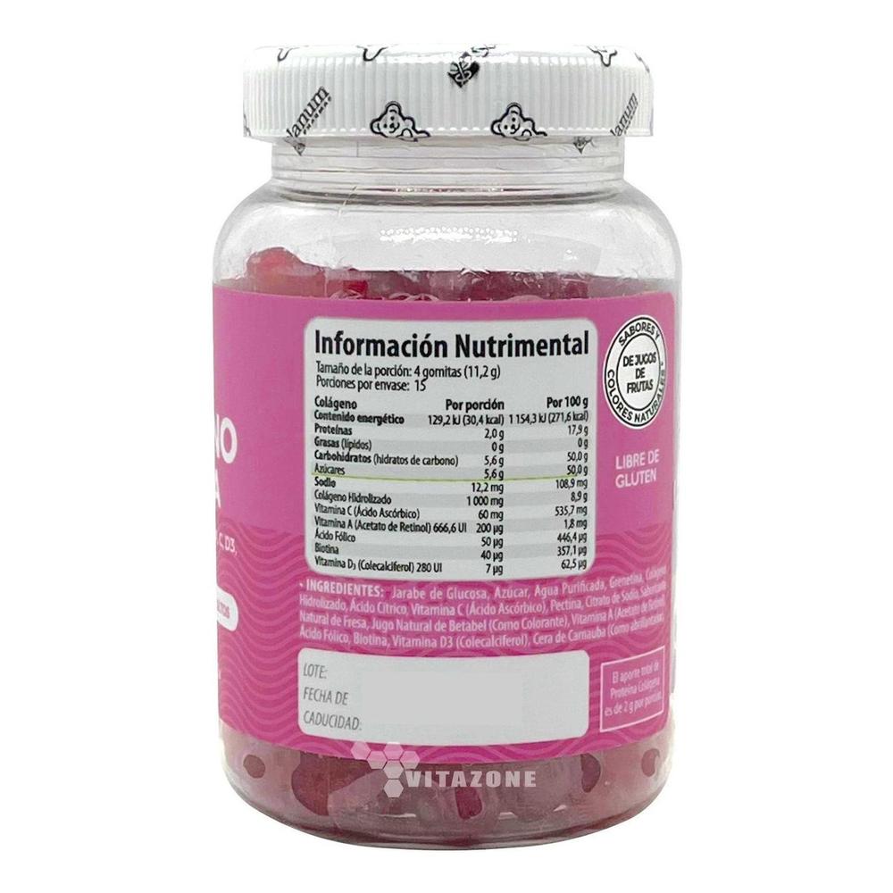 Foto 2 | Belabear - Colágeno + Biotina 60 Gomitas