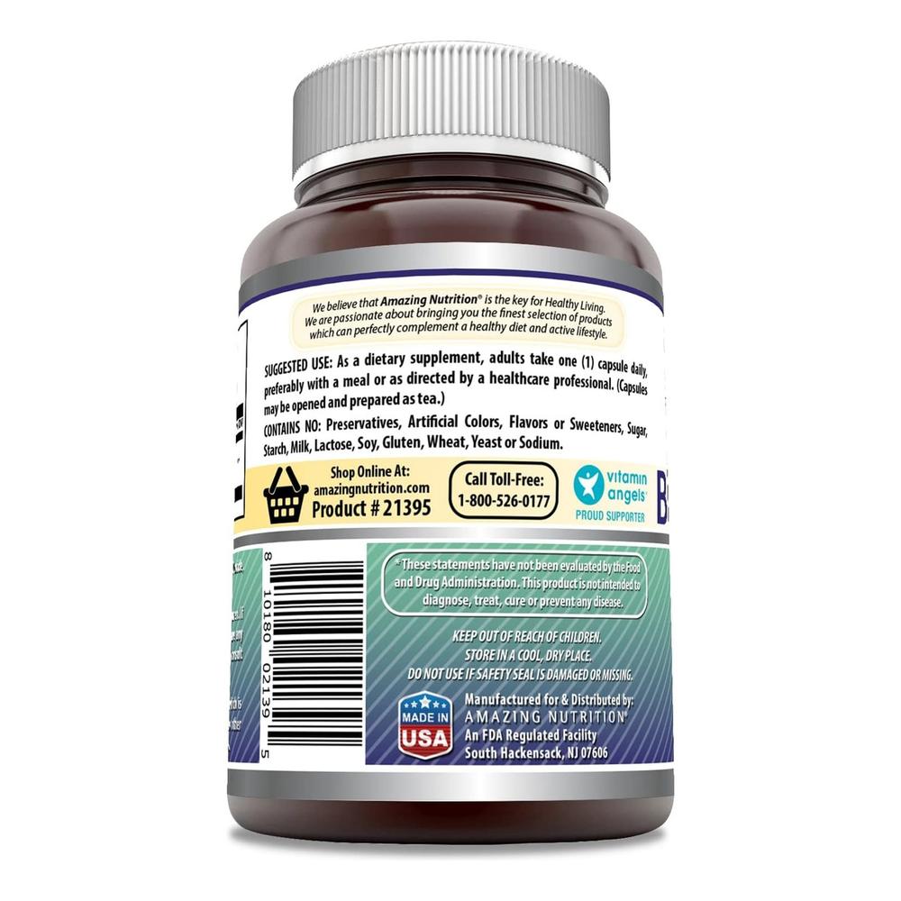 Foto 3 pulgar | Cohosh Negro Amazing Nutrition 120 Cápsulas