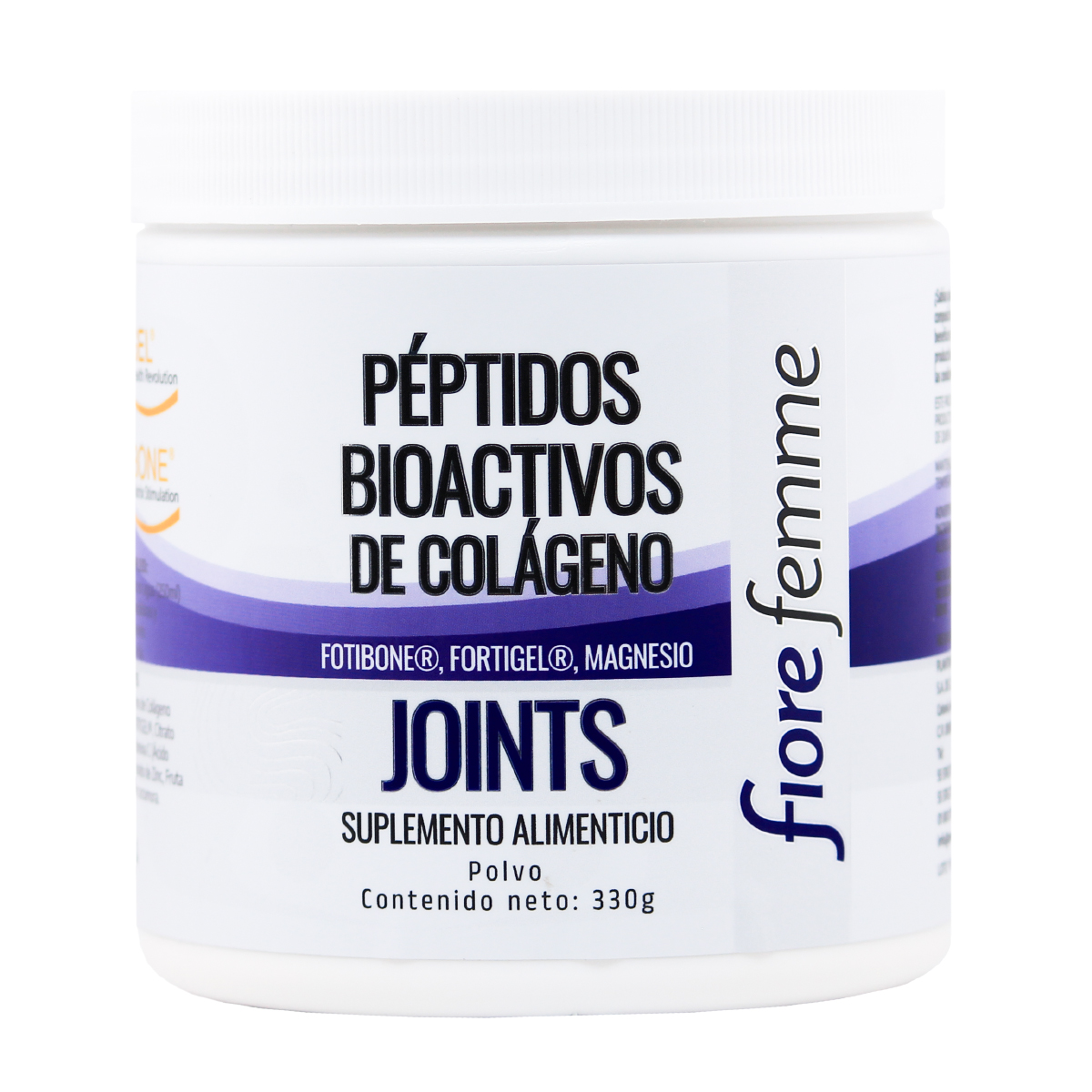 Foto 2 pulgar | Fiore Femme | Péptidos Bioactivos De Colágeno | 330 G | Fotibone | Fortigel | Magnesio |