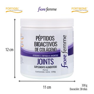 Foto 7 | Fiore Femme | Péptidos Bioactivos De Colágeno | 330 G | Fotibone | Fortigel | Magnesio |