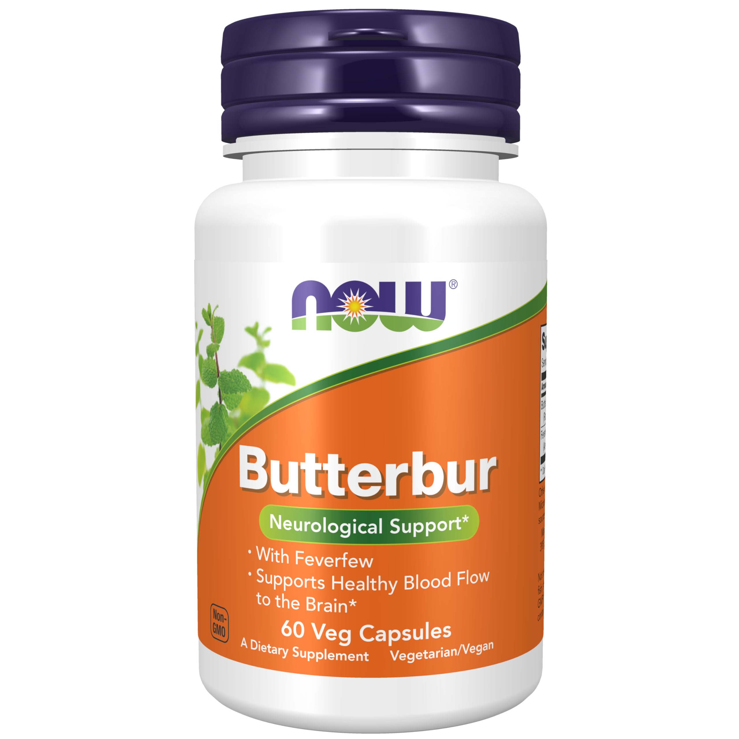 Foto 2 pulgar | Venta Internacional - Suplemento Now Butterbur con Matricaria 60 Cápsulas Vegetarianas