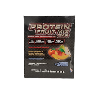 Foto 1 | Protein Fruit Mix Bar F&nt Sabor Frutal Caja Con 6 Piezas