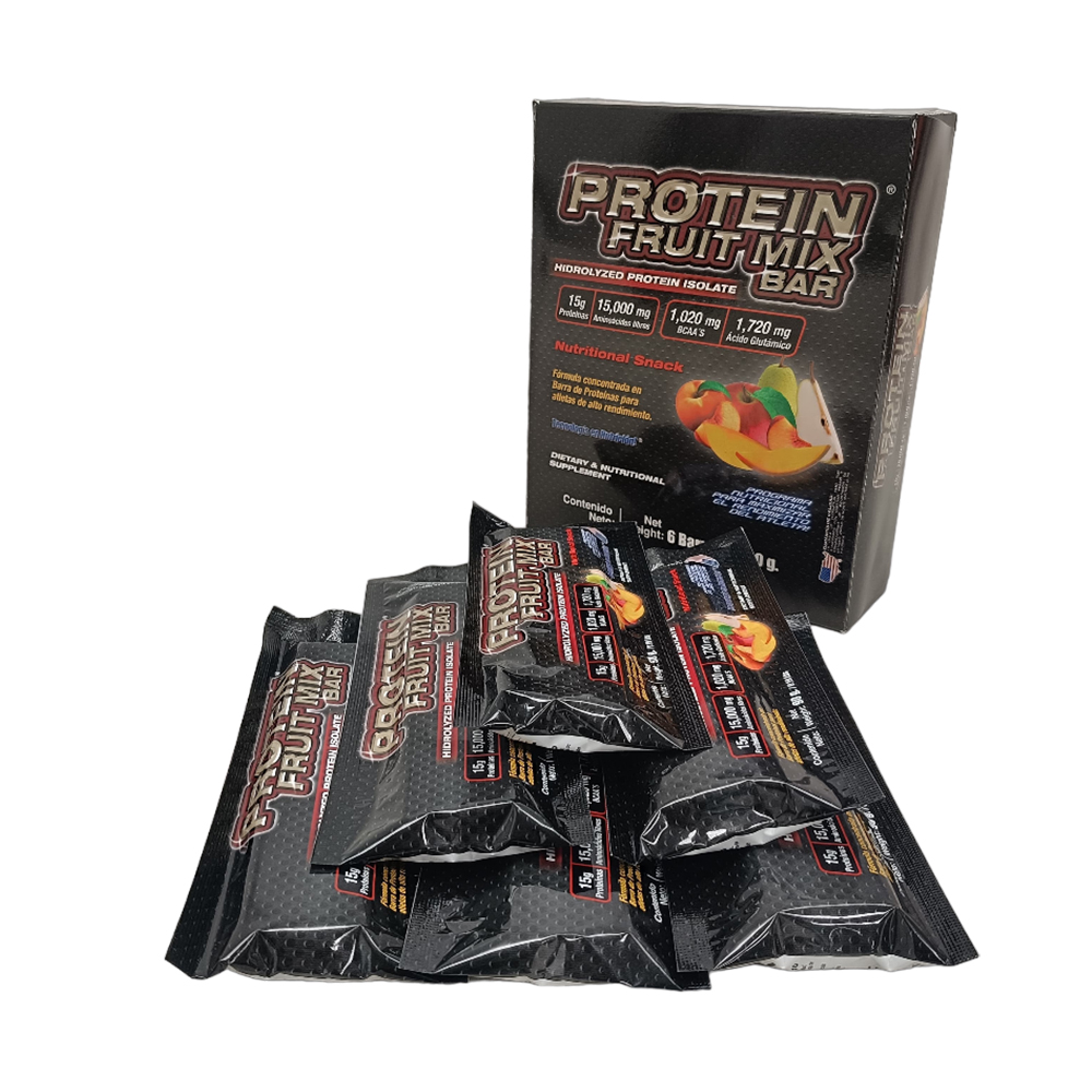 Foto 3 pulgar | Protein Fruit Mix Bar F&nt Sabor Frutal Caja Con 6 Piezas