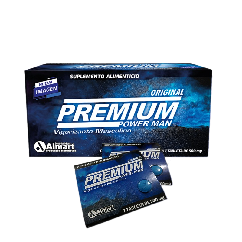 Foto 1 | Almart Power Man Premium Vigorizante Masculino Con 20 Carteras Con 1 Tableta
