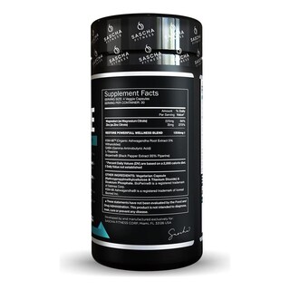Foto 2 | Suplemento Sascha Fitness Citrato de Magnesio 225 mg con Zinc 120 cápsulas
