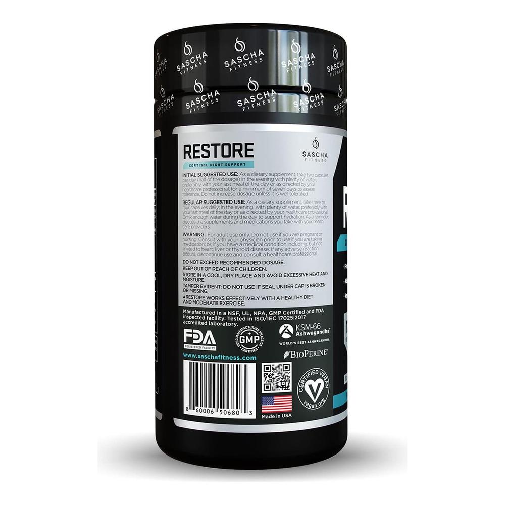 Foto 4 pulgar | Suplemento Sascha Fitness Citrato de Magnesio 225 mg con Zinc 120 cápsulas
