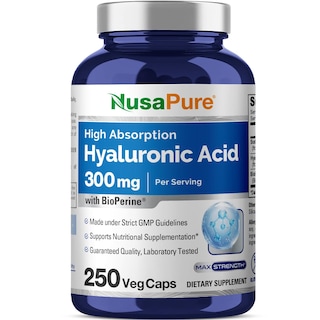 Foto 1 | Venta Internacional - Suplemento De Ácido Hialurónico Nusapure 300 Mg 250 Cápsulas Vegetales