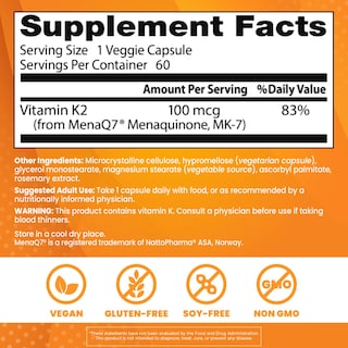 Foto 3 | Venta Internacional - Vitamina K2 Mk-7 Doctor's Best