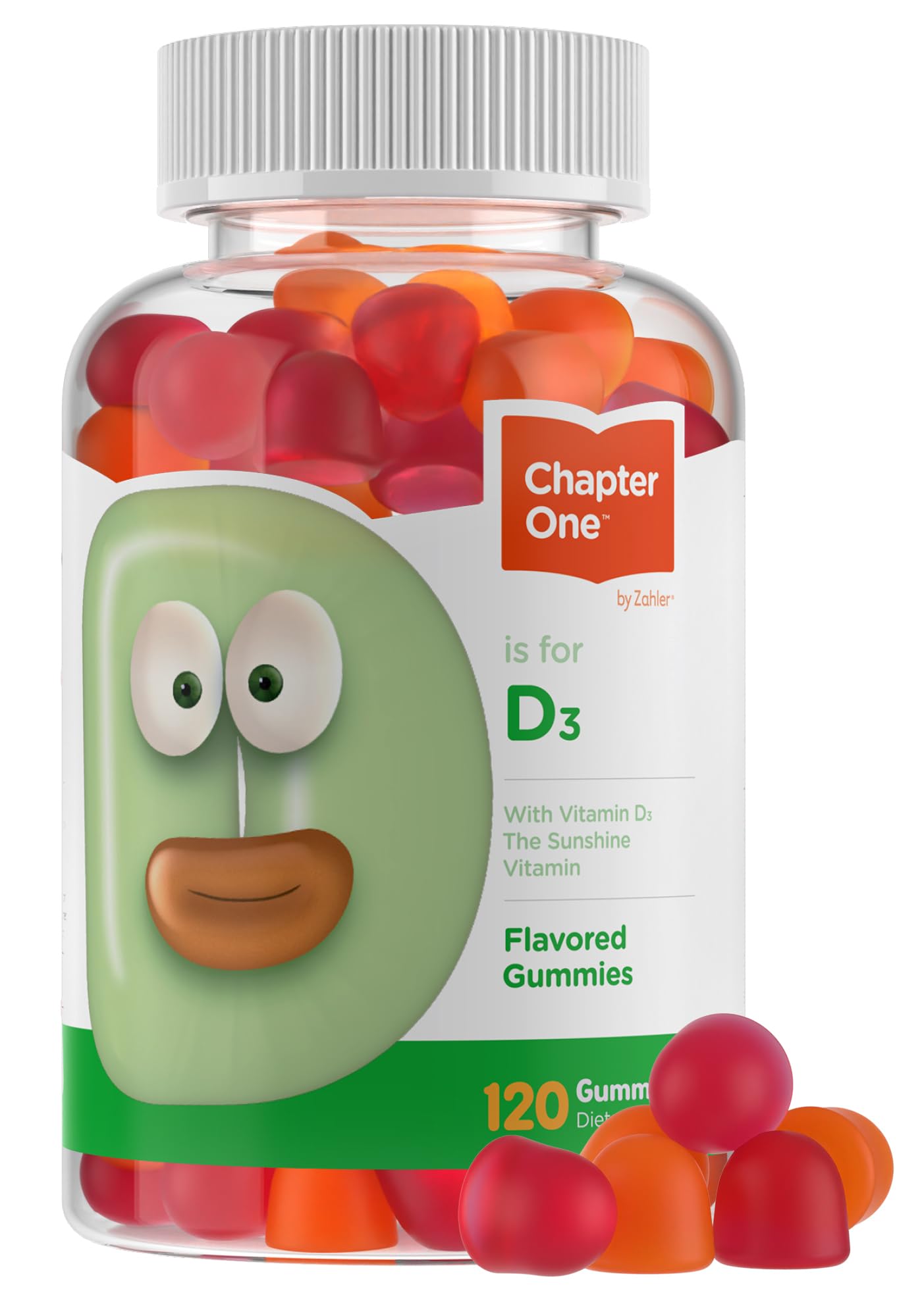Foto 1 | Venta Internacional - Gomitas De Vitamina D Zahler Chapter One 1000 Ui Para Niños Y Adultos