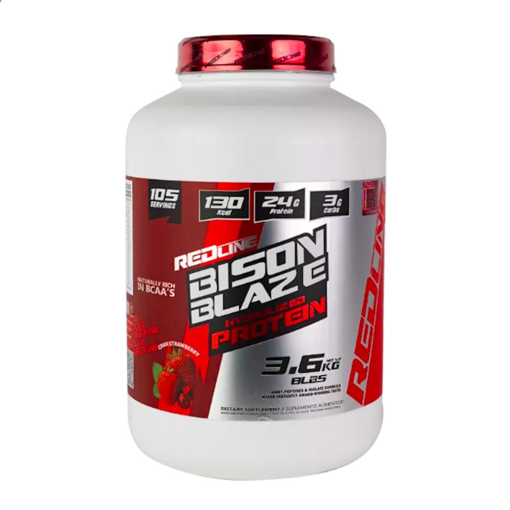 Foto 2 pulgar | Redline Proteína Hidrolizada Bison Blaze Frutos Rojos 3.6kg