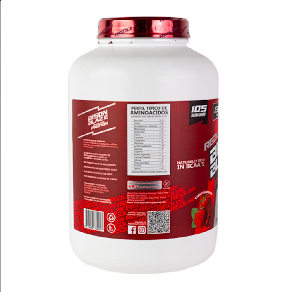 Foto 4 pulgar | Redline Proteína Hidrolizada Bison Blaze Frutos Rojos 3.6kg