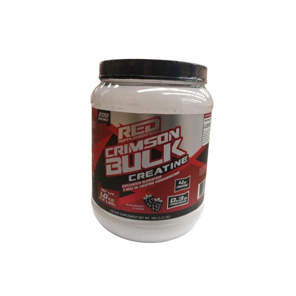 Foto 4 pulgar | Redline Creatina Monohidratada Crimson Bulk Black Berry 1kg