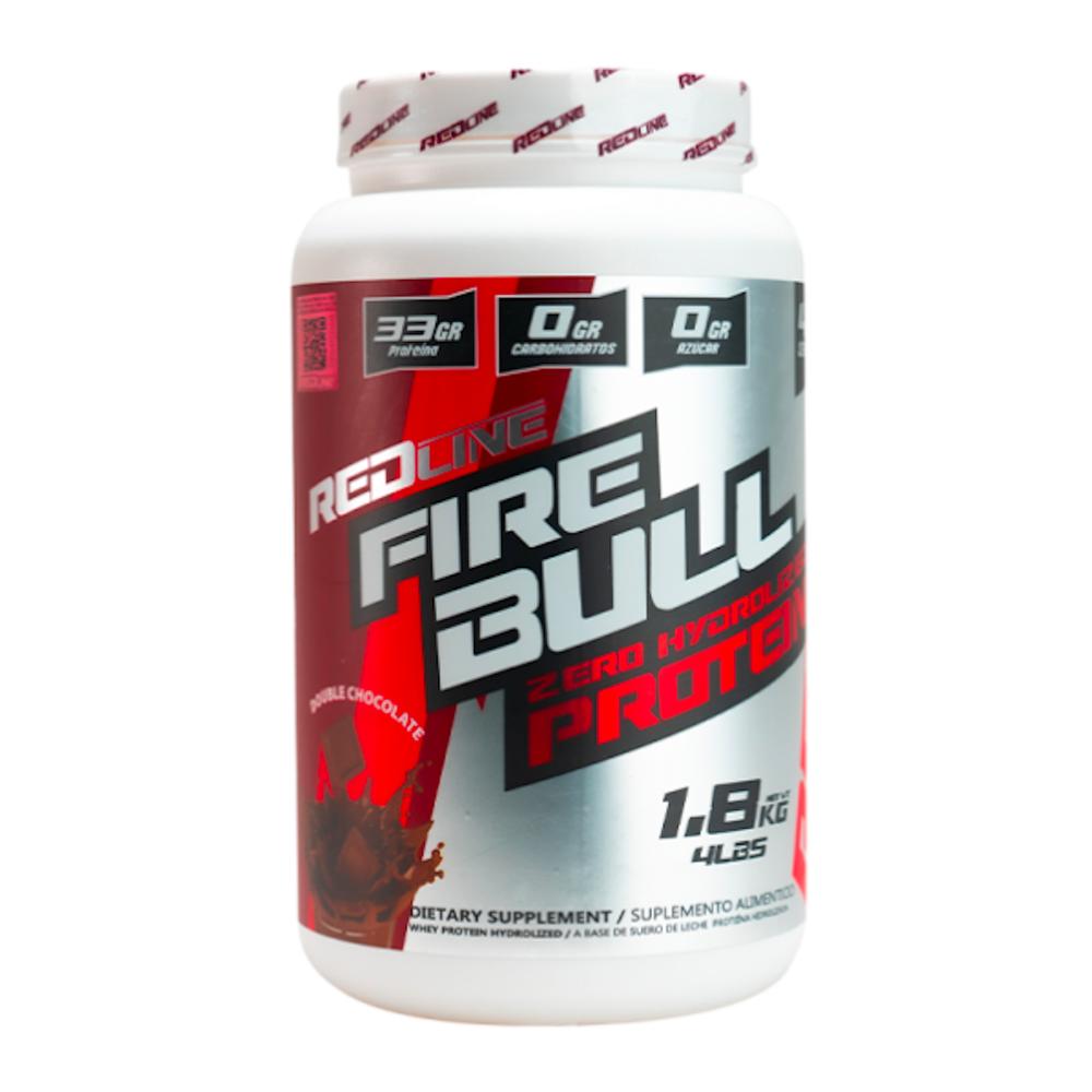 Foto 2 pulgar | Redline Proteina Zero Fire Bull Doble Chocolate 1.8kg