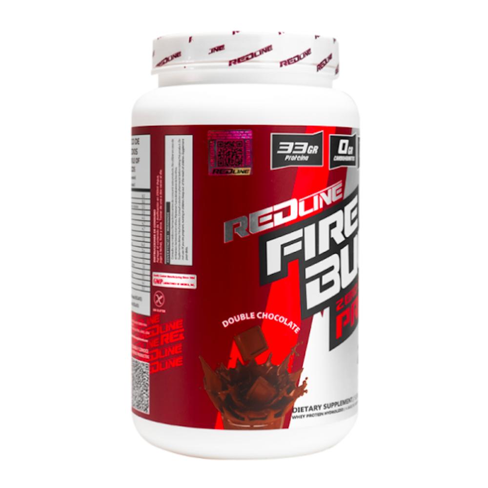 Foto 3 pulgar | Redline Proteina Zero Fire Bull Doble Chocolate 1.8kg