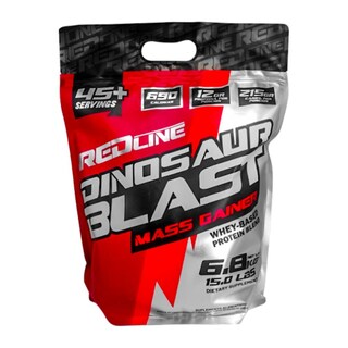 Foto 1 | Redline Mass Gainer Dinosaur Blast Flan De Nuez 6.8kg
