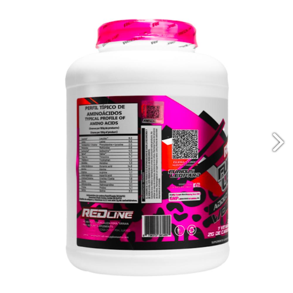 Foto 4 pulgar | Redline Proteina + Colageno Furious Leopard Chocolate 2.7kg