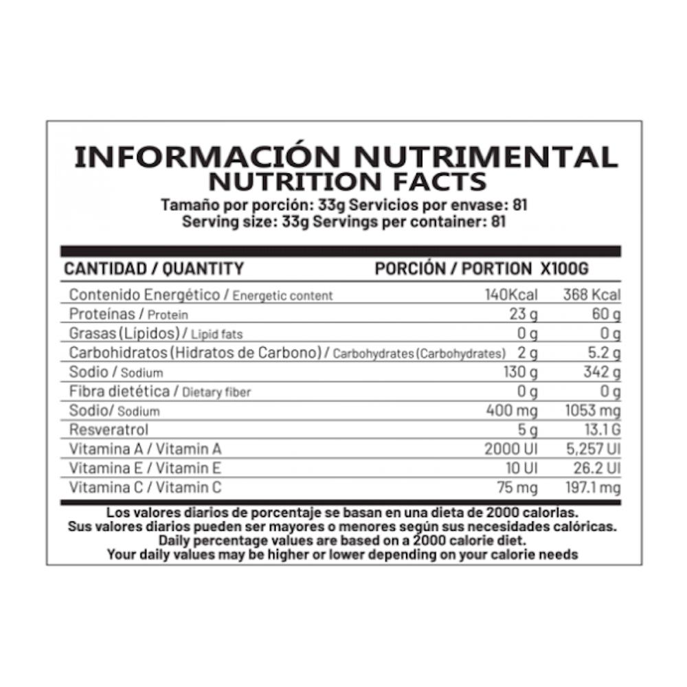 Foto 5 pulgar | Redline Proteina + Colageno Furious Leopard Chocolate 2.7kg