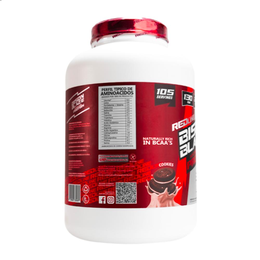 Foto 3 pulgar | Redline Proteina Hidrolizada Bison Blaze Galleta 3.6kg
