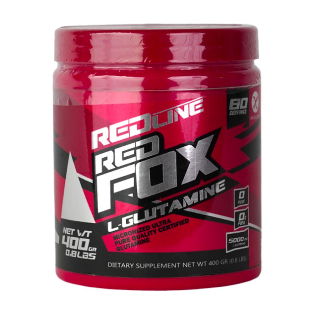 Redline Glutamina Redfox Natural 400gr