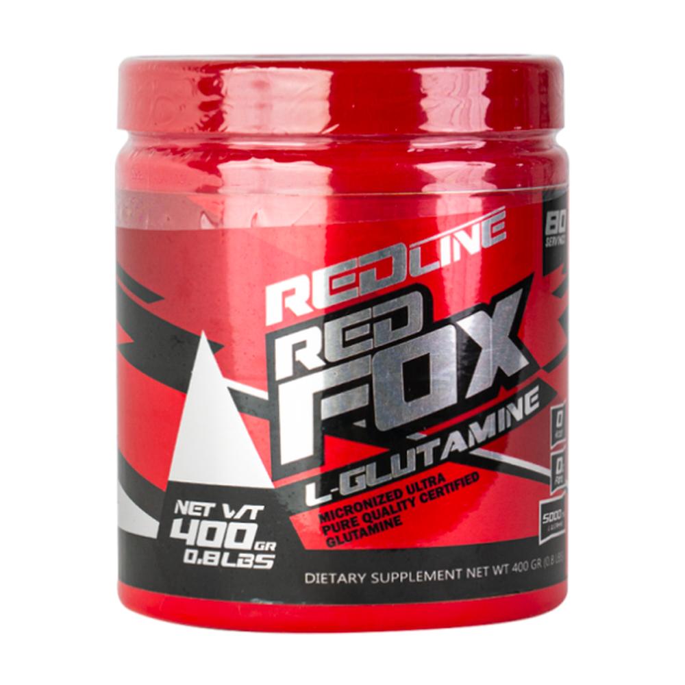 Foto 3 pulgar | Redline Glutamina Redfox Natural 400gr