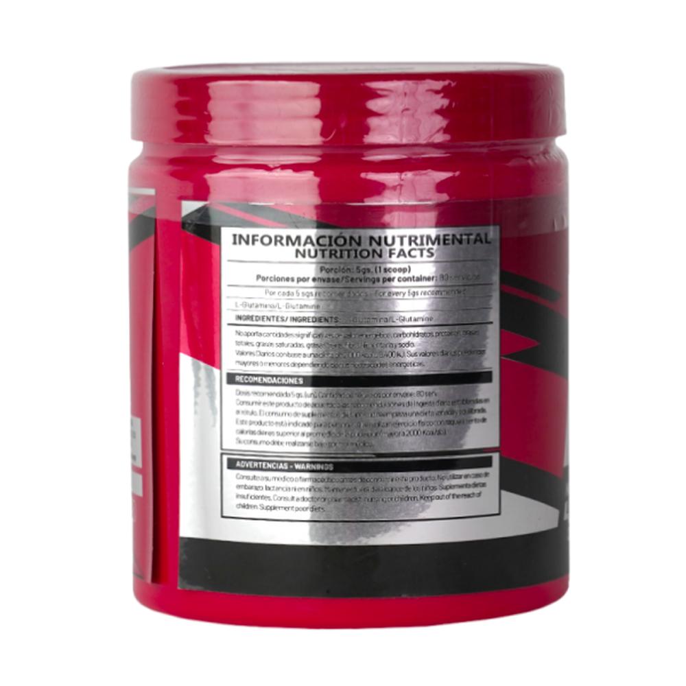 Foto 4 pulgar | Redline Glutamina Redfox Natural 400gr
