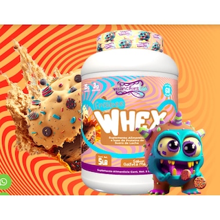 Foto 2 | Munchies Lab Proteina Frisbee Whey Galleta 5lb.