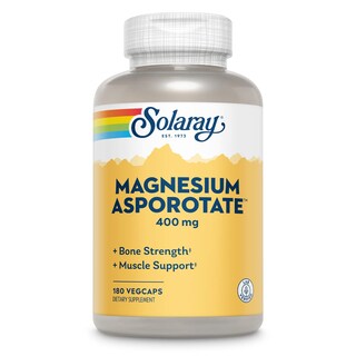Foto 1 | Venta Internacional - Suplemento De Asporotato De Magnesio Solaray 400 Mg 180 Cápsulas Vegetales