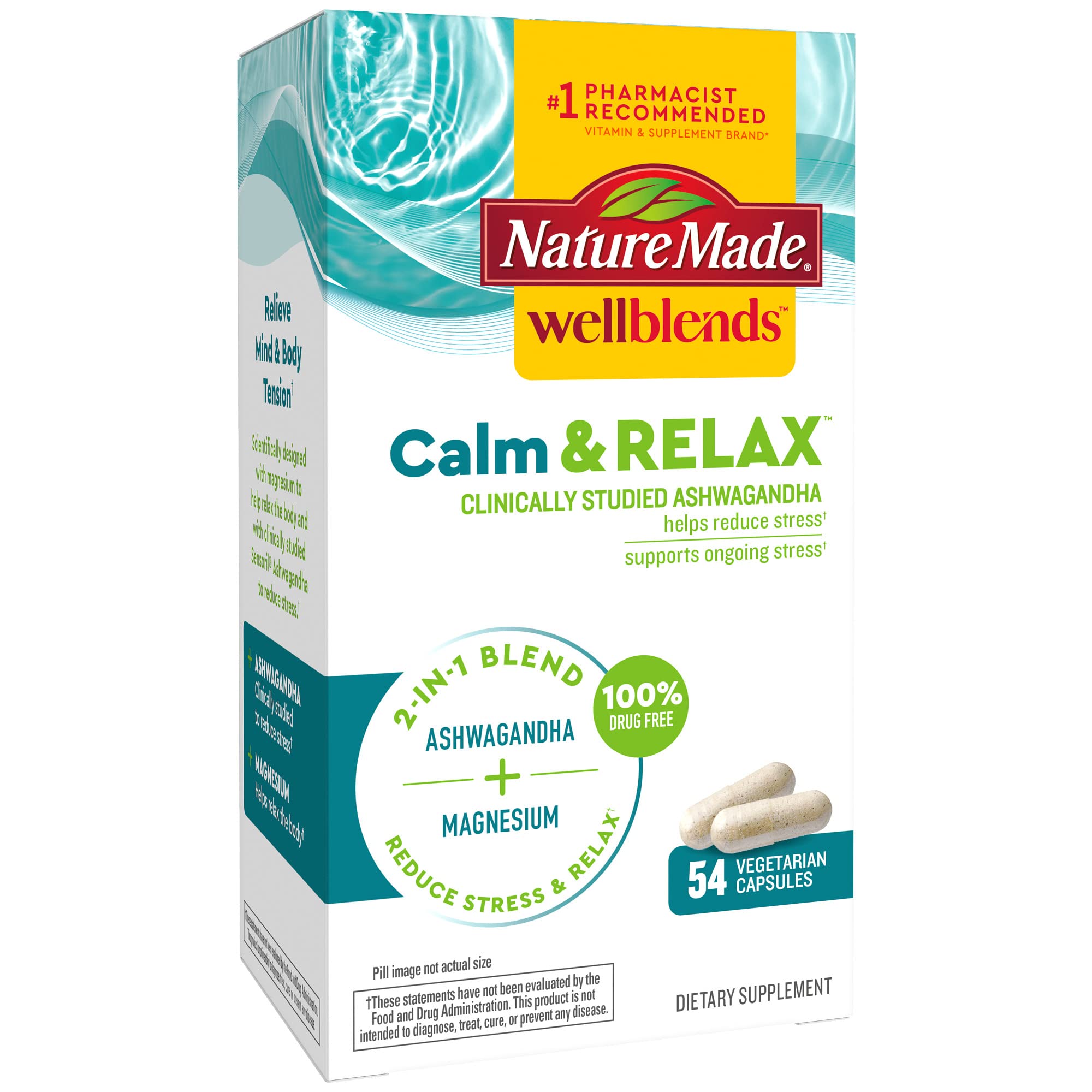 Foto 1 | Venta Internacional - Suplemento Natural Made Wellblends Calm & Relax 54 Cápsulas