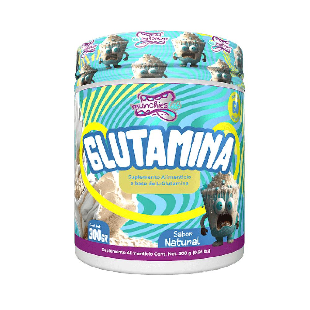 Foto 2 pulgar | Suplemento Munchies Lab Glutamina Sabor Natural 300 g