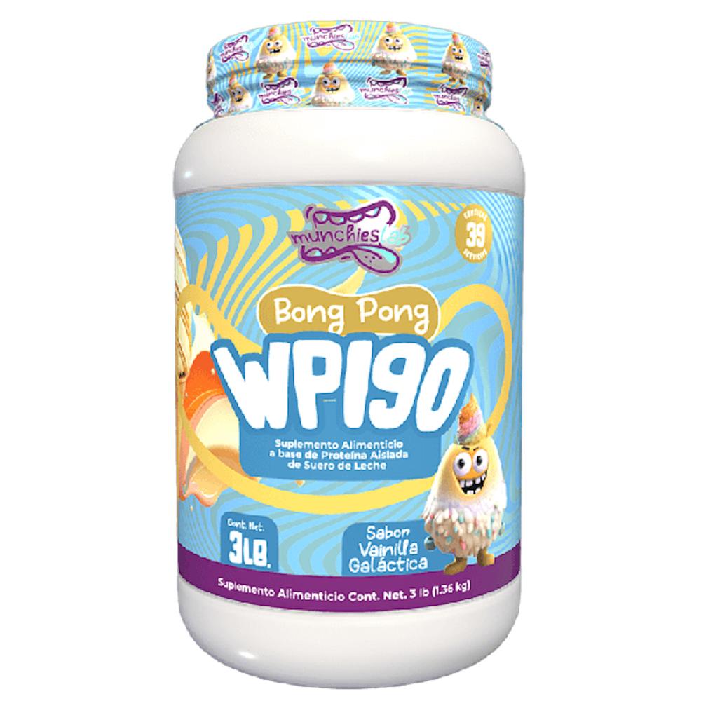 Foto 2 pulgar | Proteína Wpigo Munchies Lab Bong Pong de Vainilla 3 lb