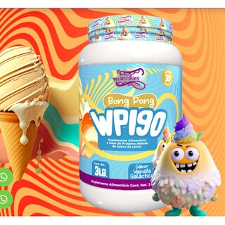 Foto 2 | Proteína Wpigo Munchies Lab Bong Pong de Vainilla 3 lb